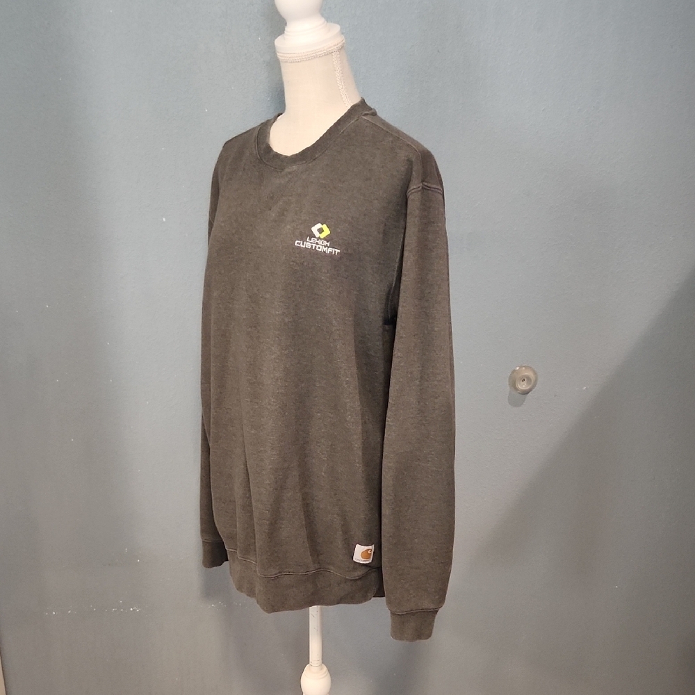 Carhartt Loose Fit Crewneck Long Sleeve Cotton Blend Heavyweight Sweatshirt
